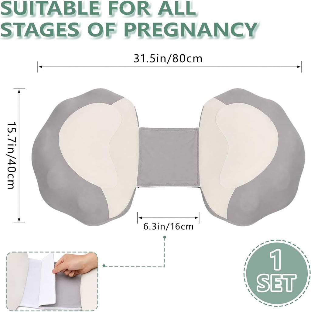 Pregnancy Pillow for Sleeping Cooling Wedge Maternity Body Pillow