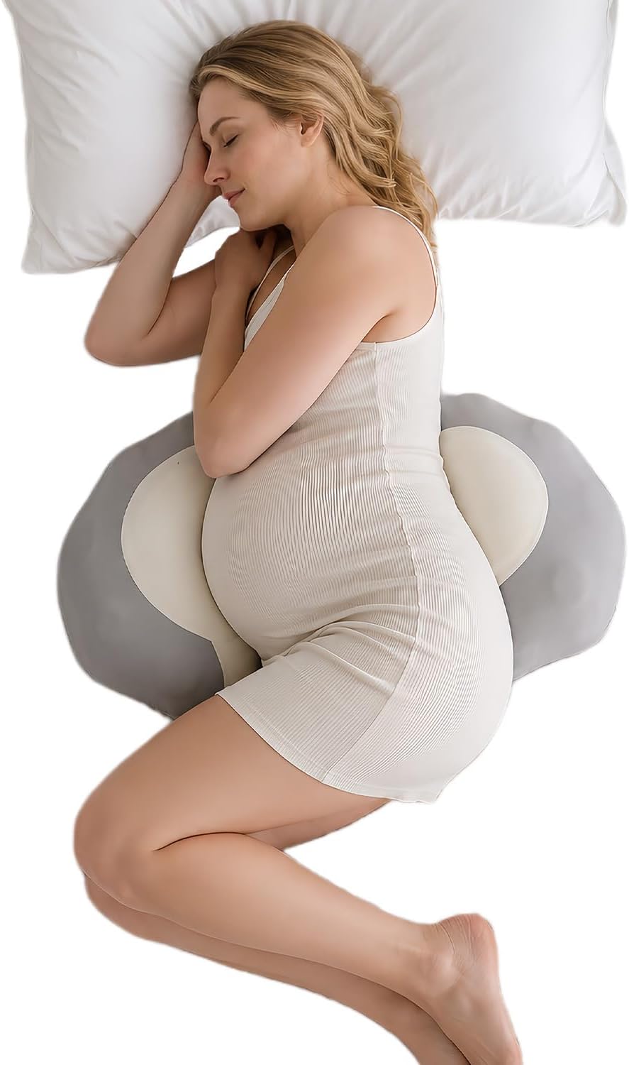 Pregnancy Pillow for Sleeping Cooling Wedge Maternity Body Pillow