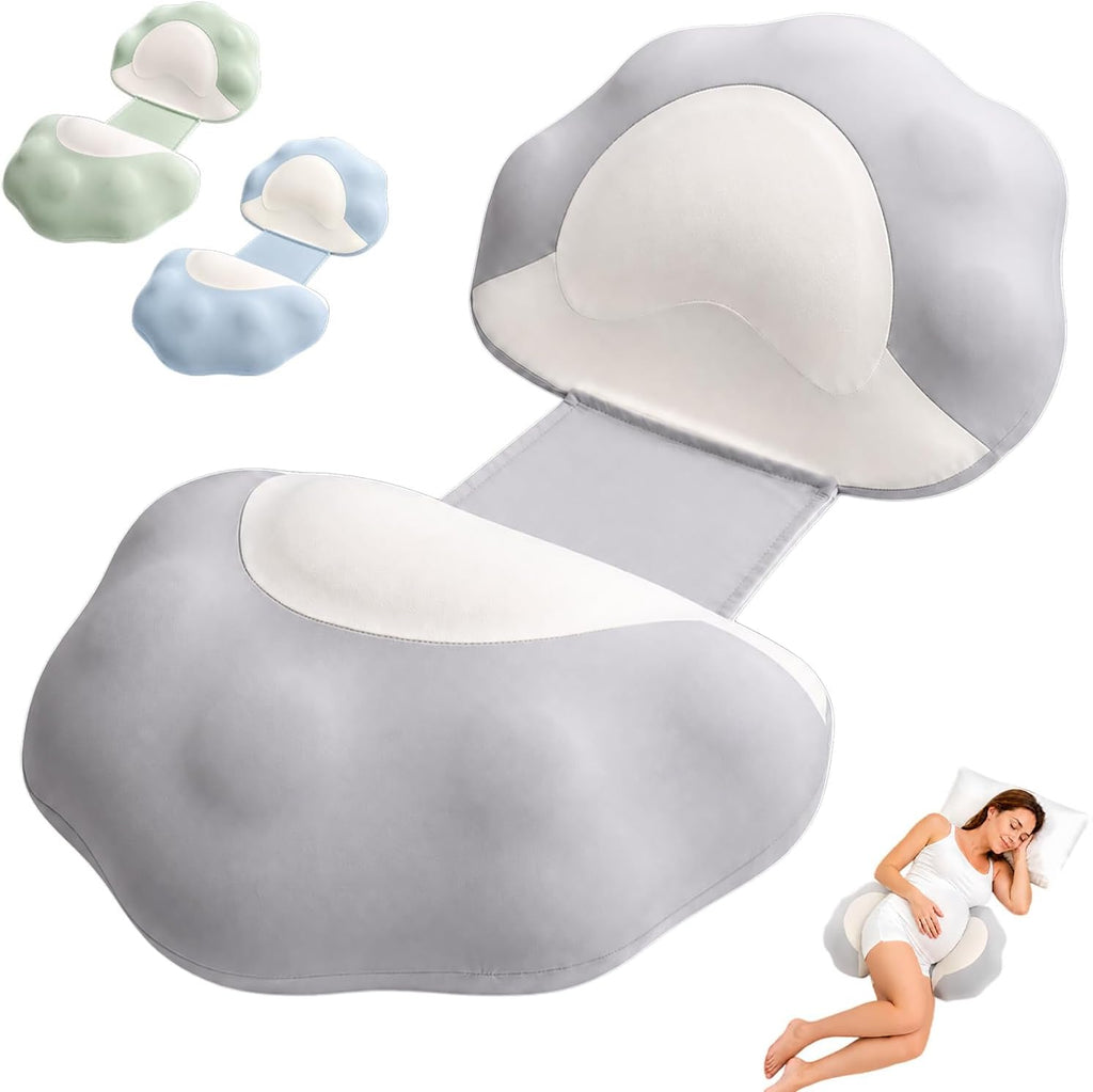 Pregnancy Pillow for Sleeping Cooling Wedge Maternity Body Pillow