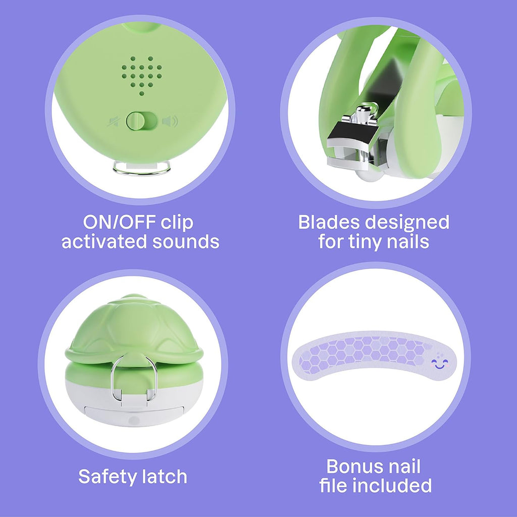 Playhouse MD Interactive Baby & Kids Nail Clipper with Sounds & File