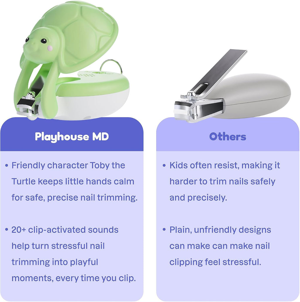 Playhouse MD Interactive Baby & Kids Nail Clipper with Sounds & File